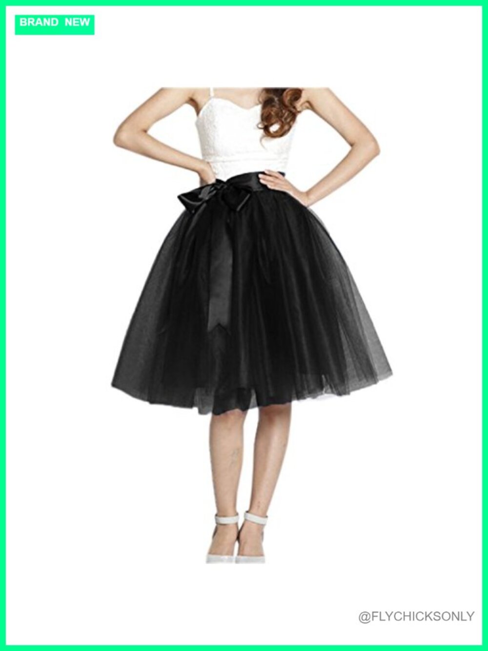 Women's Tutu Tulle Skirt High Rise Full Skirt Prom Wedding
